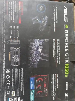 ASUS GeForce GTX 1050 Ti 4GB GDDR5