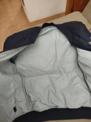 Chaqueta bomber azul Sara Boys talla 12 a 14 años