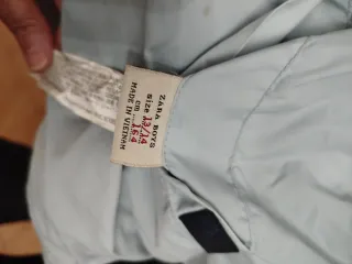 Chaqueta bomber azul Sara Boys talla 12 a 14 años