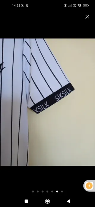 Camiseta Sik Silk Rayas Talla M
