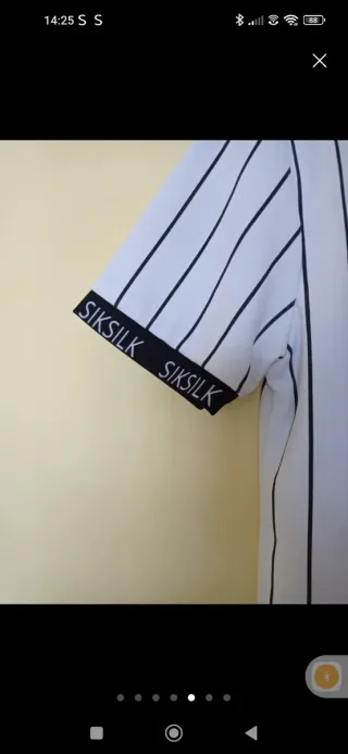 Camiseta Sik Silk Rayas Talla M