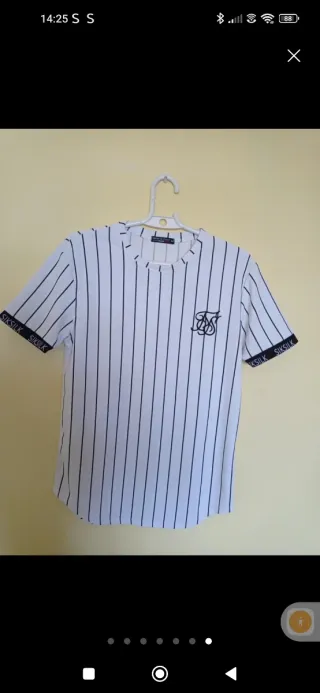 Camiseta Sik Silk Rayas Talla M