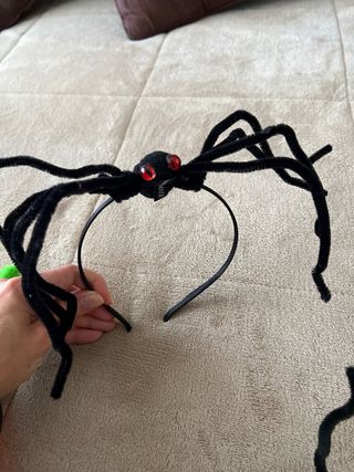 Diademas caretas pinza Halloween