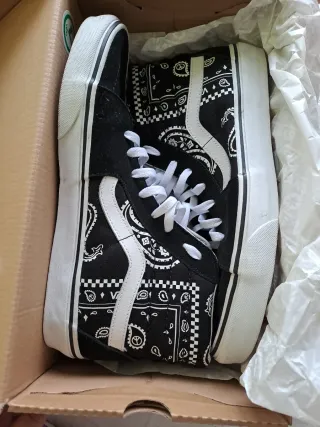Zapatillas Vans Sk8-Hi Bandana Negra