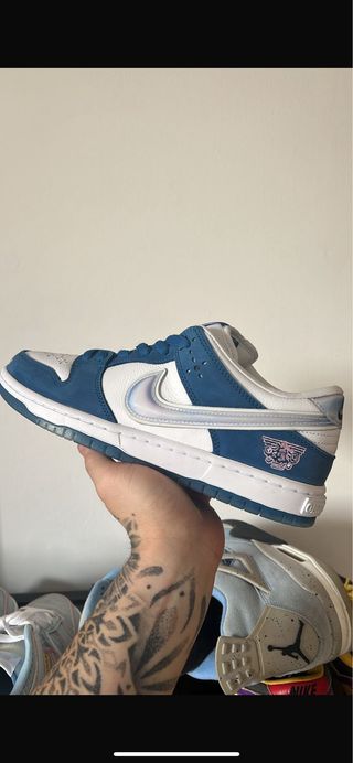 Nike Dunk SB Born x Raised Azul Blanco