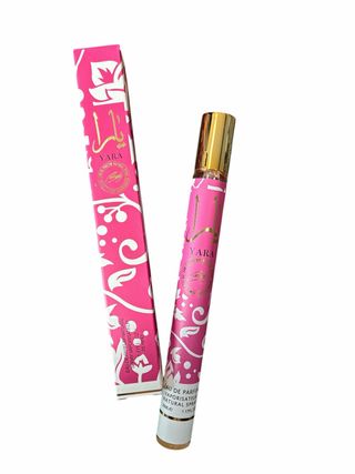 Perfume de bolsillo Lattafa Yara Rosa y Dorado