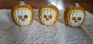 Accesorios Halloween: Calabaza y Telaraña