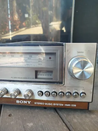 Tocadiscos antiguo Sony HMK 339
