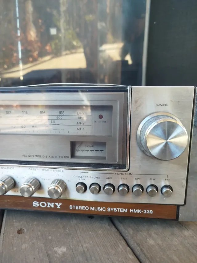 Tocadiscos antiguo Sony HMK 339
