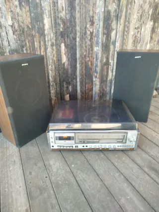 Tocadiscos antiguo Sony HMK 339