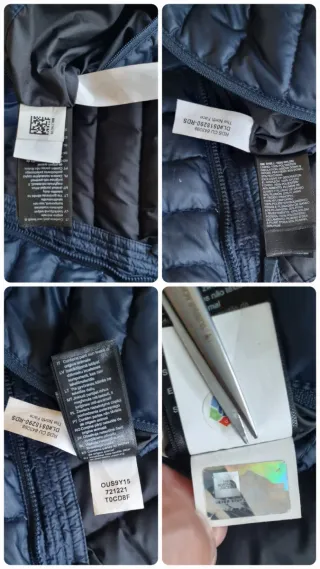 GANGA PLUMAS NORTH FACE TREVAIL. XS. AZUL PERFECTA