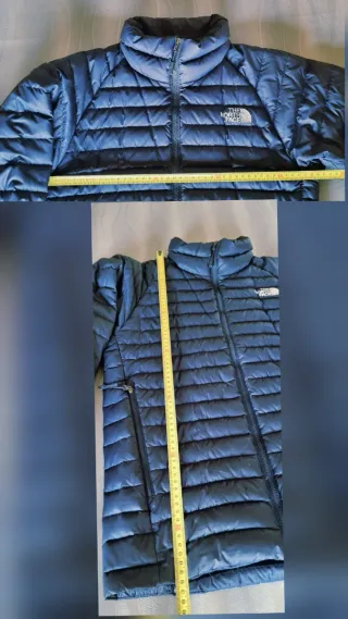 GANGA PLUMAS NORTH FACE TREVAIL. XS. AZUL PERFECTA