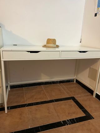 Sedia da ufficio beige/bianca