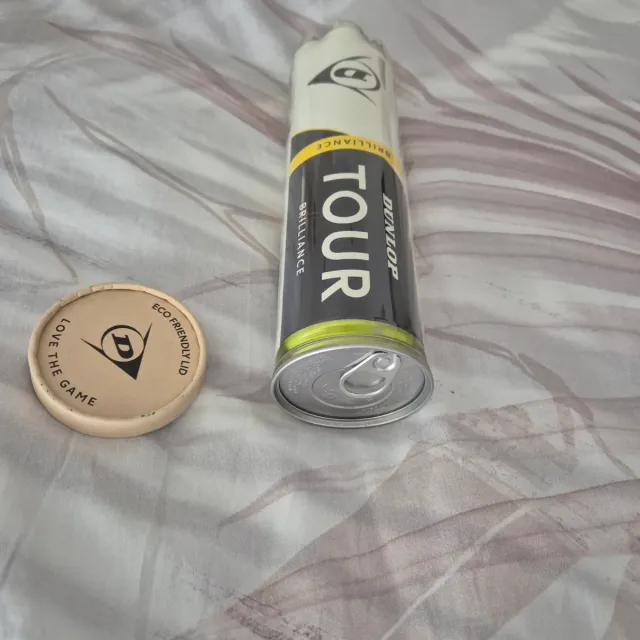 5 Botes nuevos Pelotas Tenis Dunlop Tour Brillianc