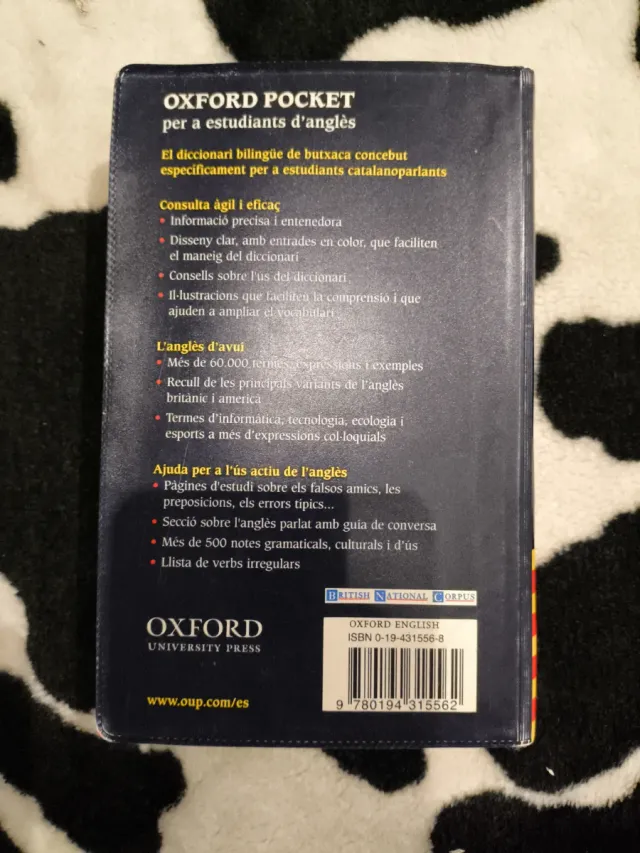 Dictionary Oxford Pocket Cat/Ing 2Nd Ed