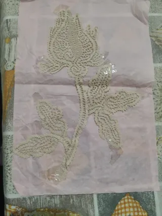 Decorazione tombolo 32x23 cm