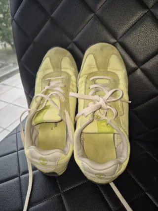 Zapatillas Timberland Mujer amarilla flúor