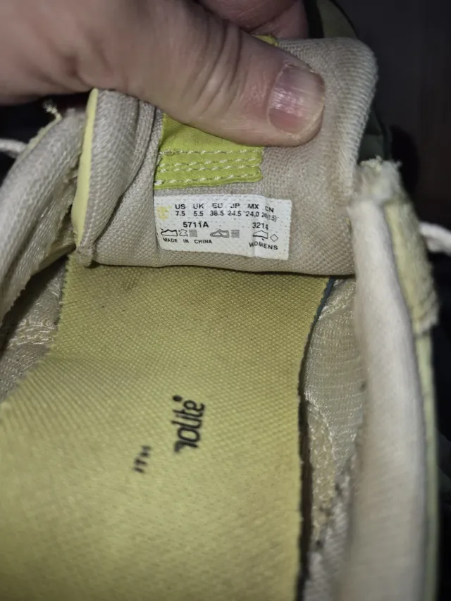 Zapatillas Timberland Mujer amarilla flúor