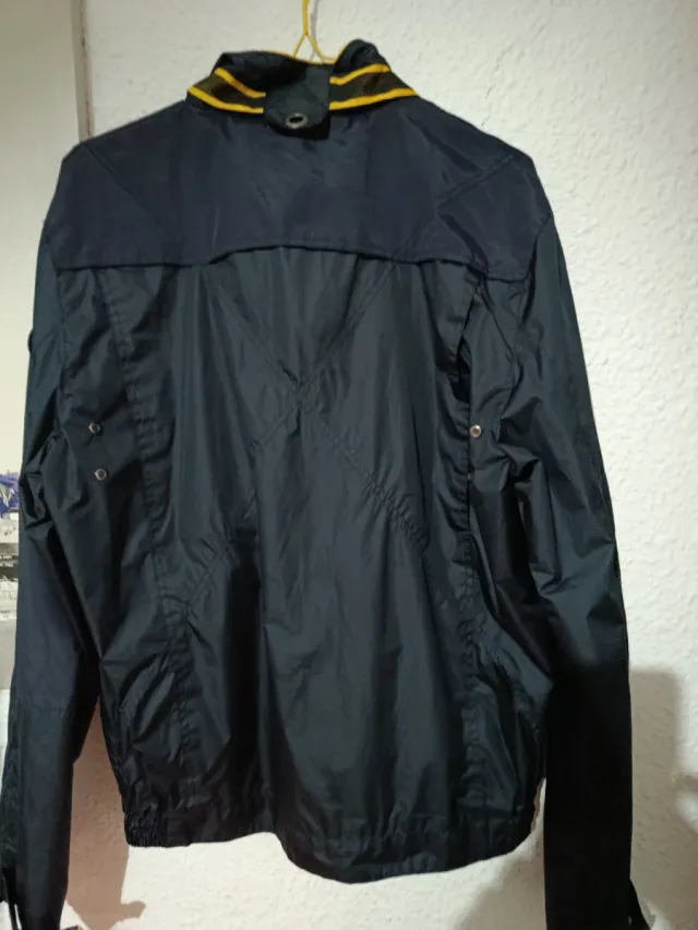 Giubbotto Uomo Taglia 50 Blu e Giallo