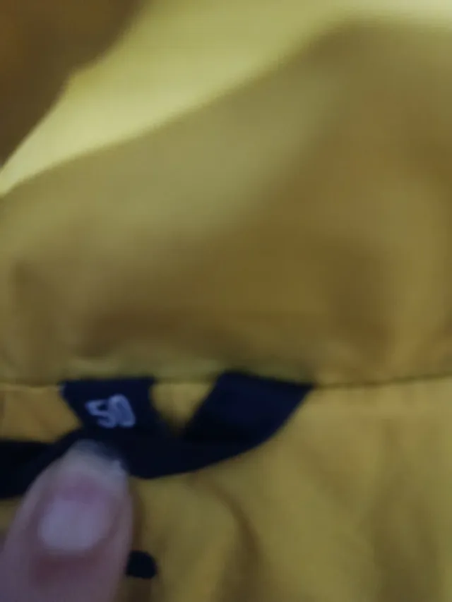 Giubbotto Uomo Taglia 50 Blu e Giallo