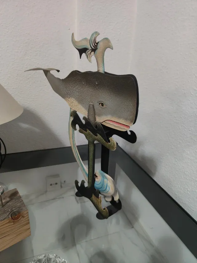 Balanza vintage metálica decorativa