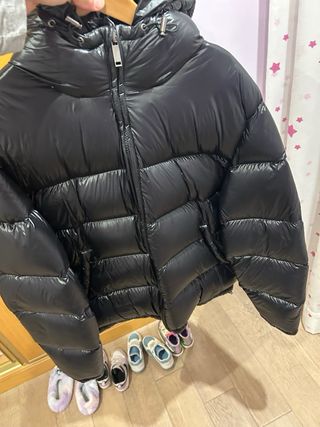 Plumas Zara Negro Brillante