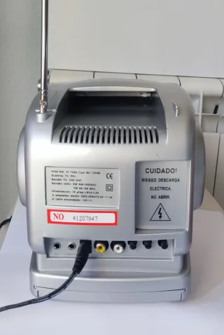 Radio y TV Blanco y Negro (No TDT), retro.