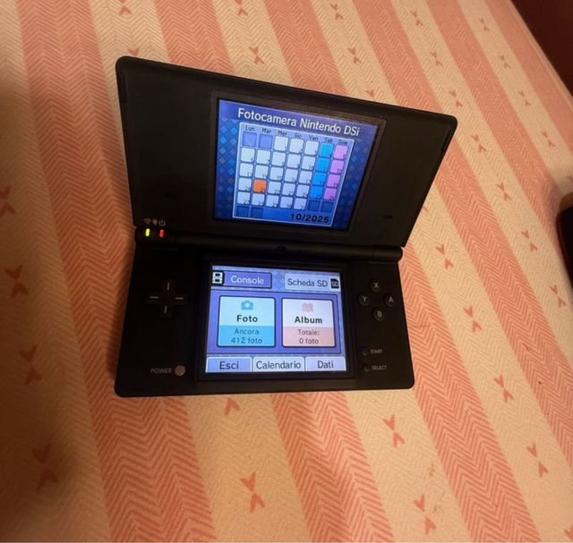 Nintendo DS Nero con fotocamera