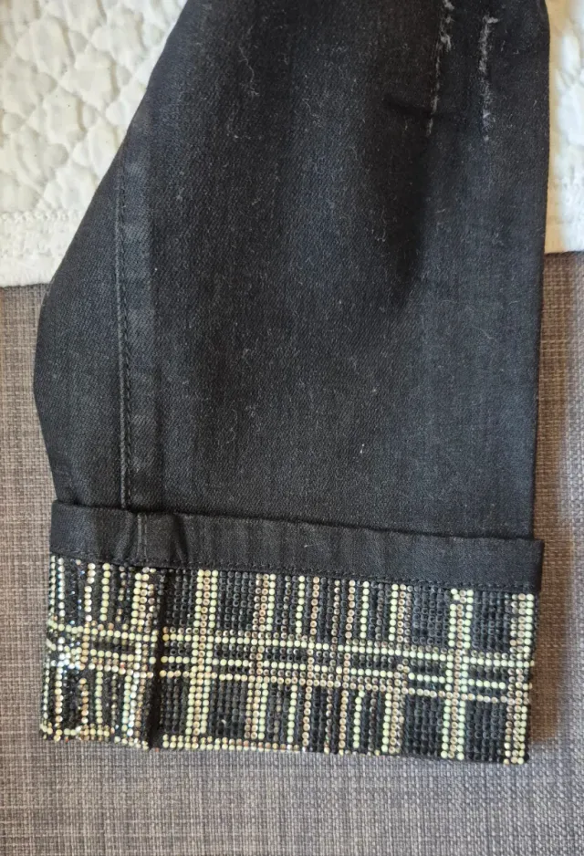 Pantalones Philipp Plein Negros Mujer