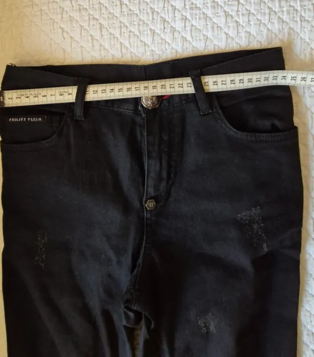 Pantalones Philipp Plein Negros Mujer