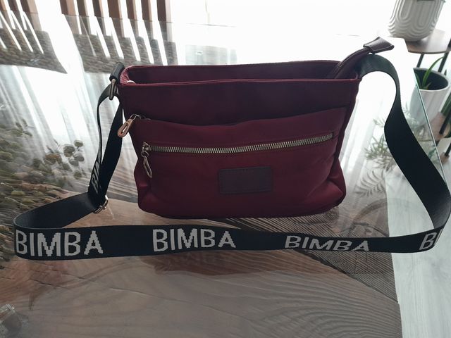 Bolso impermeable BIMBA granate