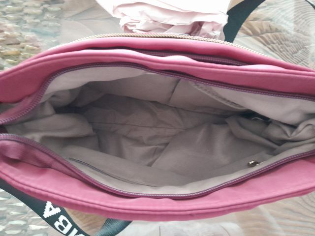 Bolso impermeable BIMBA granate