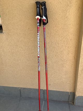 Esquís Rossignol Viper 54 con bastones y funda