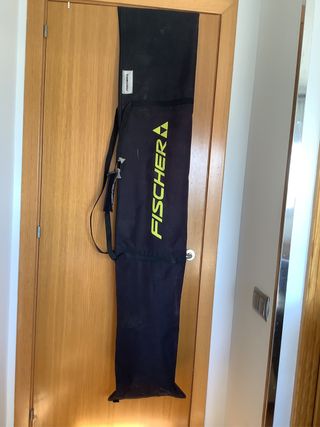 Esquís Rossignol Viper 54 con bastones y funda