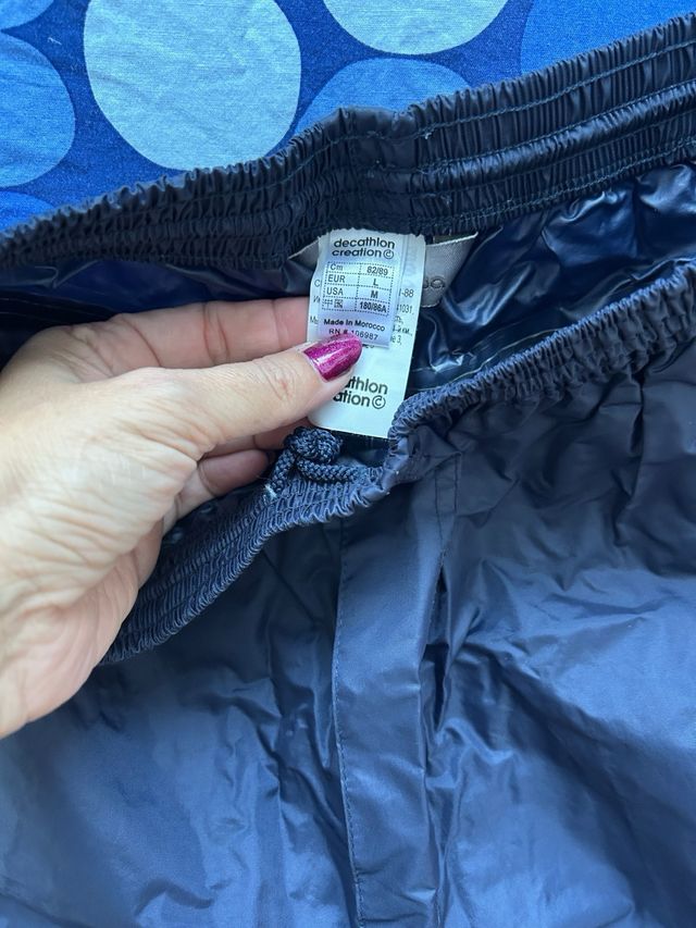 Pantalón impermeable Decathlon Talla L unisex