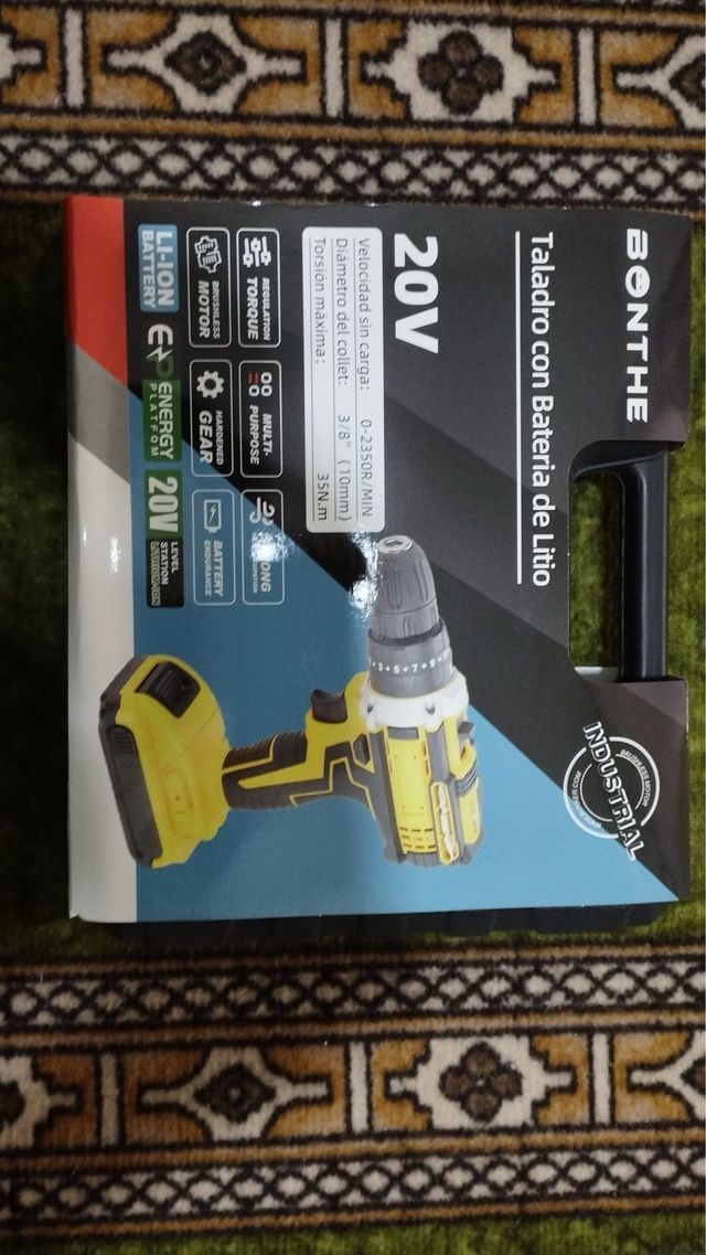 Taladro Inalámbrico Bonthe 20V Litio