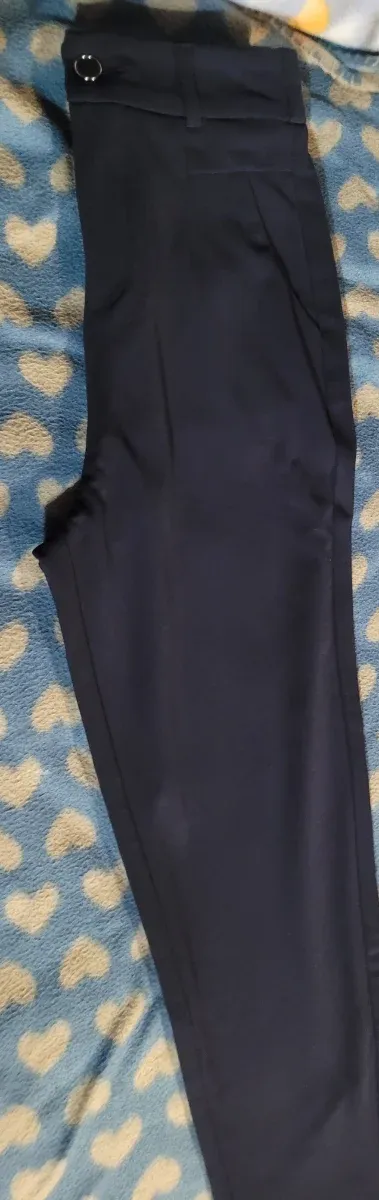 Pantaloni donna blu eleganti