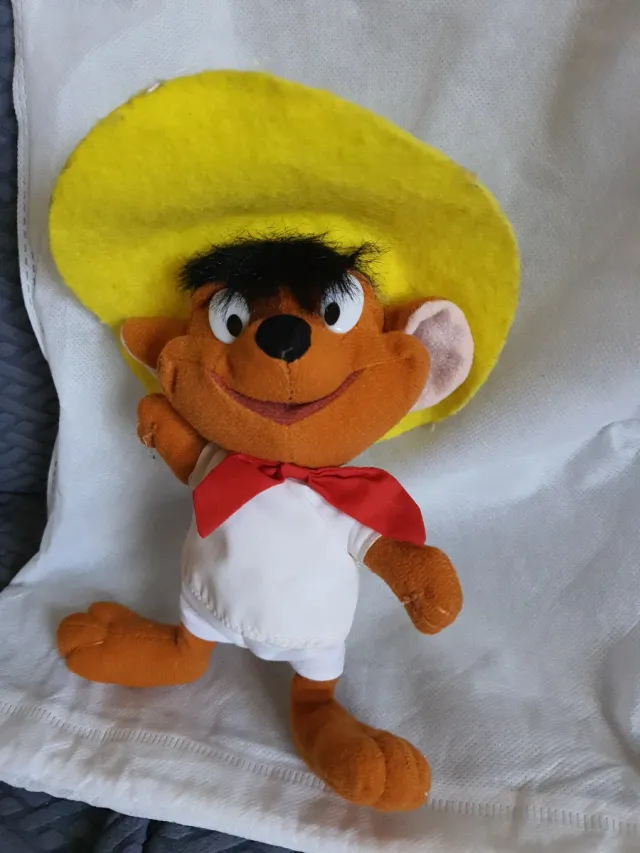 Peluche Ratón Sombrero Amarillo