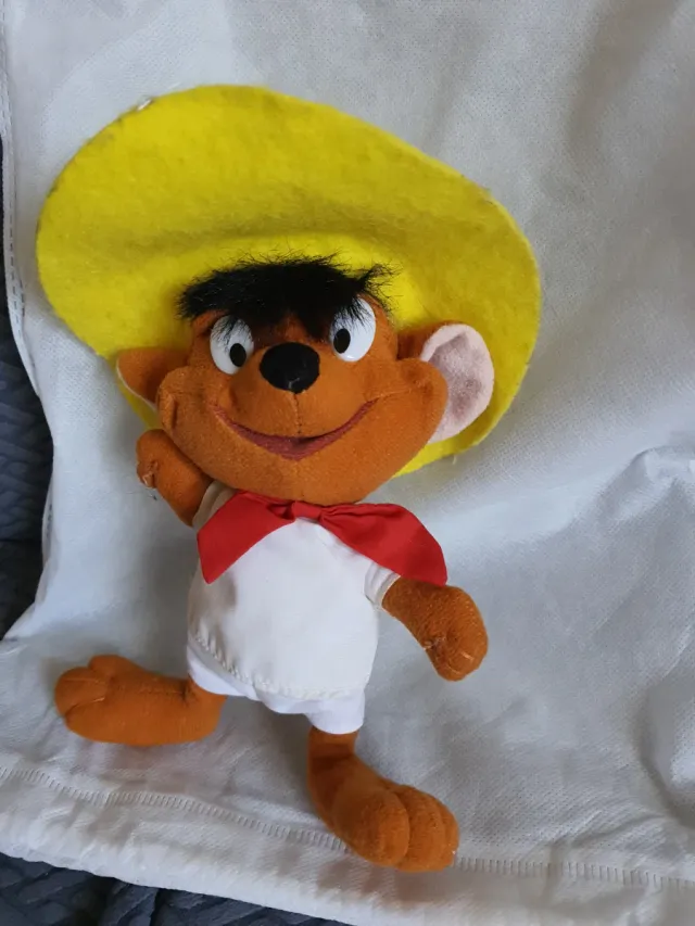 Peluche Ratón Sombrero Amarillo