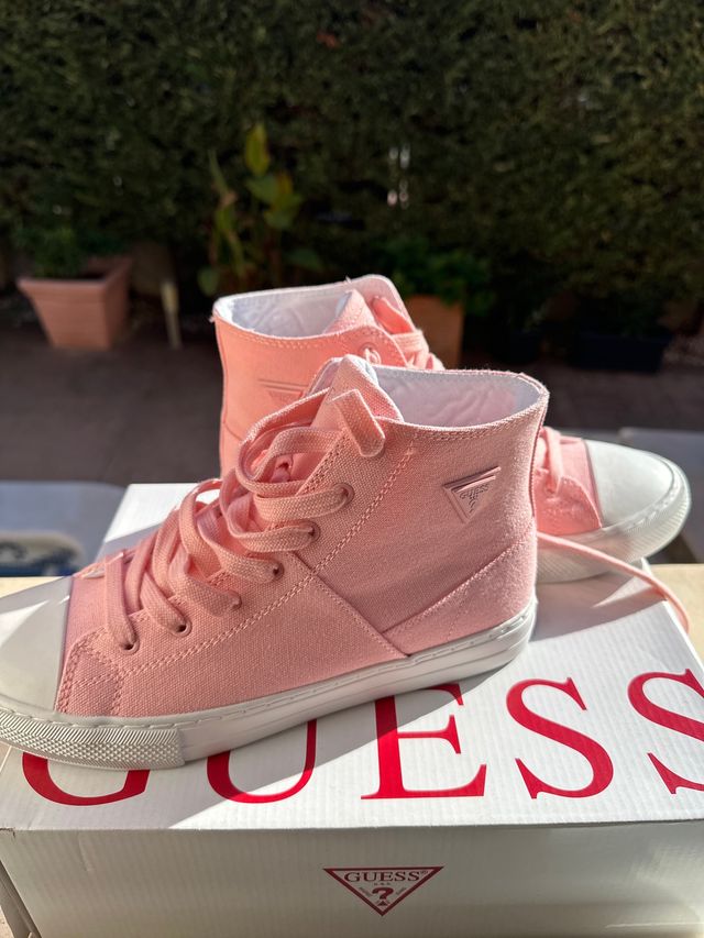 Bambas Guess Rosa Talla 39 Nuevas