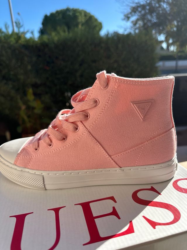 Bambas Guess Rosa Talla 39 Nuevas