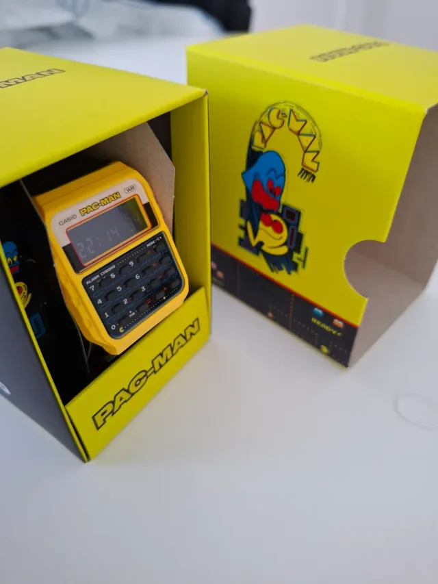 Reloj Casio Pac-Man Amarillo