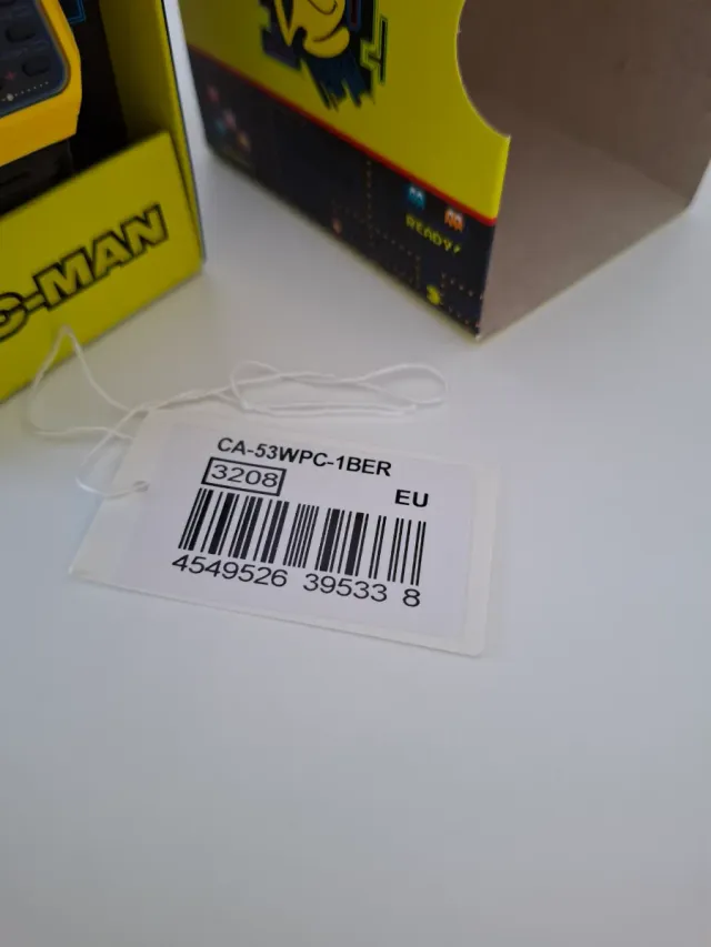 Reloj Casio Pac-Man Amarillo