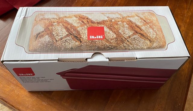 Molde para pan Ibili rojo nuevo