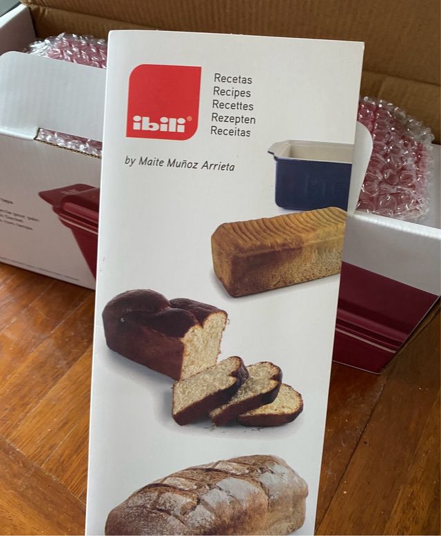 Molde para pan Ibili rojo nuevo