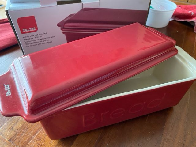 Molde para pan Ibili rojo nuevo