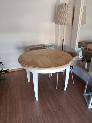 Mesa Comedor Extensible Madera