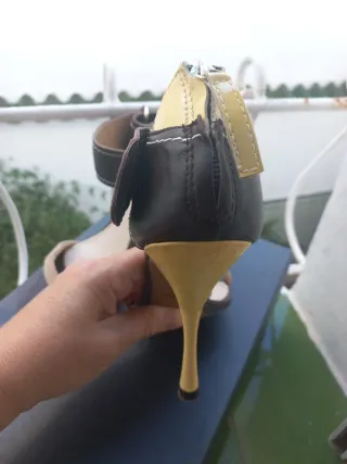 Sandalias Roberto Botella Piel y Ante