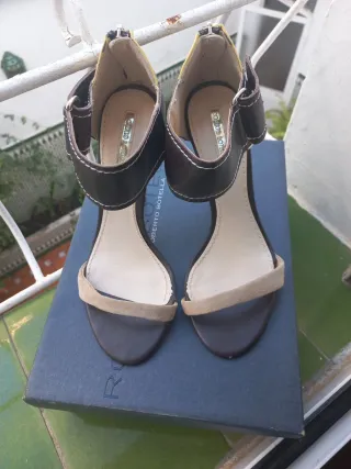 Sandalias Roberto Botella Piel y Ante