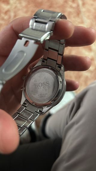 Reloj Hugo Boss Cronógrafo Azul y Plateado